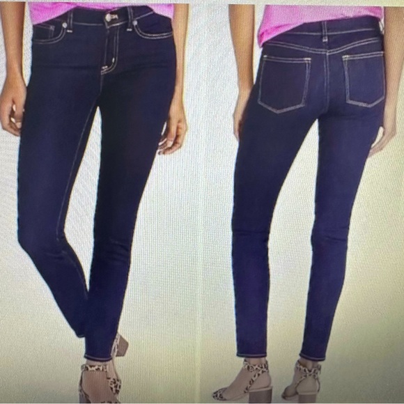 J.Crew Mercantile, dark wash skinny straight Jean size 32s - Picture 1 of 5